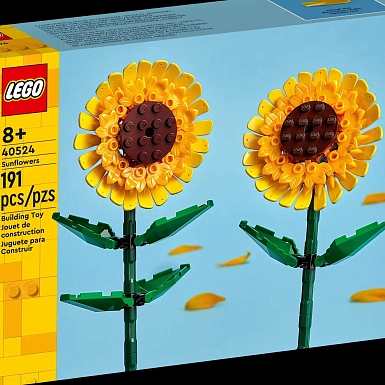 Конструктор лего "Подсолнухи" - фото 5