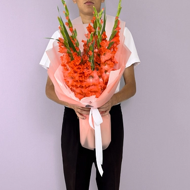 Букет из 7 гладиолусов - фото 2