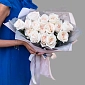 Букет из пионовидных роз "Назгуль" S - фото 2