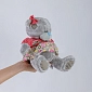 Мягкая игрушка "Teddy девочка в розовом платье" M - фото 2