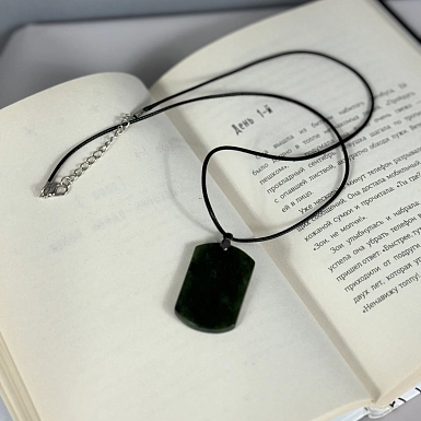 Кулон из нефрита "Амулет счастья" - фото 2