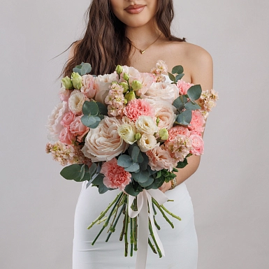 Букет невесты "Ласковый свет" - фото 1