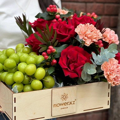 Подарочный набор Shine Muscat в деревянном боксе - фото 3