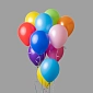 Гелиевый шарик 11 шт - фото 1