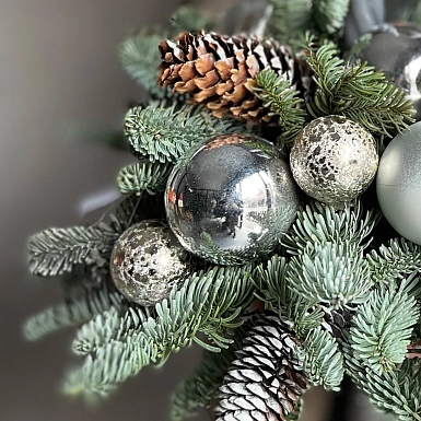 Новогодняя композиция "Сочельник" - фото 4