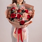 Букет из пионовидных роз "Аромат любви" - фото 1