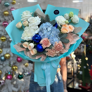 Зимний букет "Snow lady" - фото 1