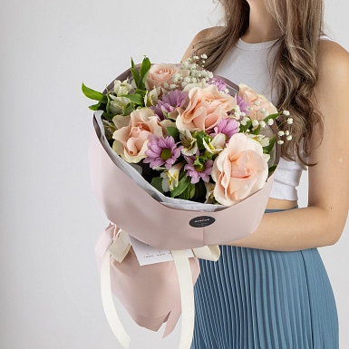 Букет из роз "Вкус праздника" S - фото 3