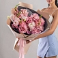 Букет из пионов и роз “Нектар нежности” - фото 3