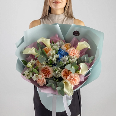 Букет с каллами "Ellegance" - фото 2