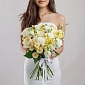 Букет невесты "Золотое чувство" - фото 1