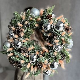 Новогодний венок "Морозко"