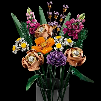 Конструктор лего "Букет цветов" - фото 5