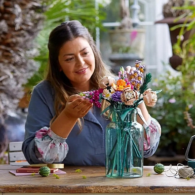 Конструктор лего "Букет цветов" - фото 3