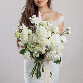 Букет невесты "Белое счастье"