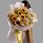 Букет из подсолнухов "Sunshine" - фото 2