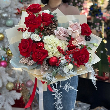 Зимний букет "Вера в чудеса" - фото 5