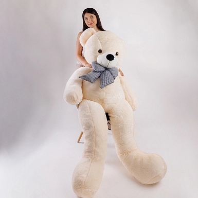 Мягкая игрушка "Медведь белый" 2 м - фото 2