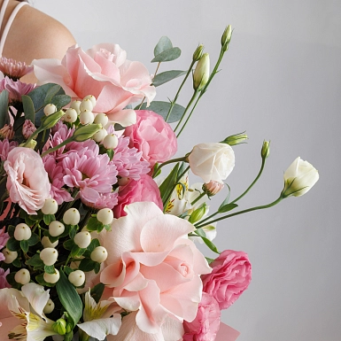 Композиция из роз и хризантем "Vivaldi" - фото 5