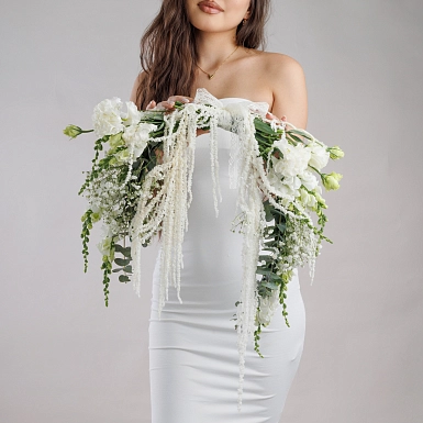 Букет невесты "Люблю" - фото 1