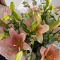 Букет из 5 розовых лилий азиаток “Lily” - фото 4
