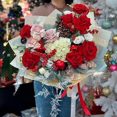 Зимний букет "Вера в чудеса" - фото 2