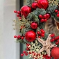 Новогодний венок "Огни праздника" - фото 7