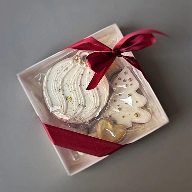 Новогодние пряники ручной работы - фото 1