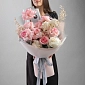 Букет из пионов и пионовидных роз "Ароматный" - фото 1