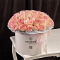 Коробка из 55 розовых Голландских роз - фото 3