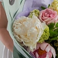 Букет с пионами и пионовидными розами "В саду" - фото 4