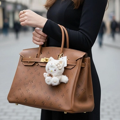 Оригинальный брелок "Island fox" - фото 7