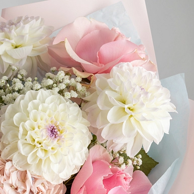 Букет с гортензией “Нежное послание” - фото 4