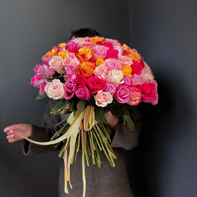 Голландская 101 микс роза 50 см - фото 2