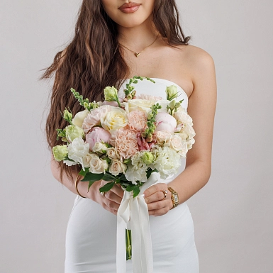 Букет невесты "Сладкий момент" - фото 3