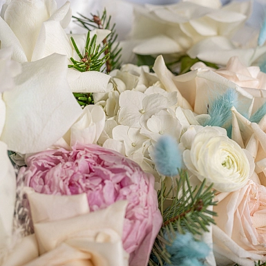 Зимний букет "Ледяной сад" - фото 5