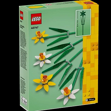 Конструктор лего "Нарциссы" - фото 6