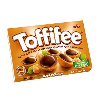 Набор конфет "Toffifee" 125 г. - фото 1