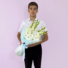 Букет из 5 гладиолусов