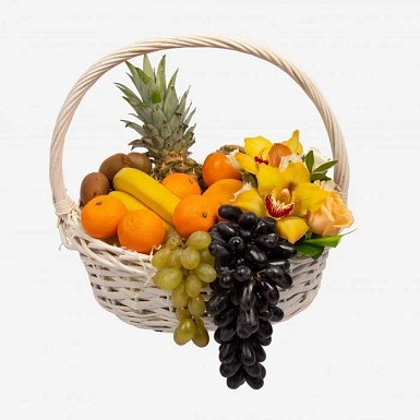 Корзина с фруктами "Фруктовый рай" - фото 2