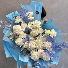 Зимний букет "Снежное царство"