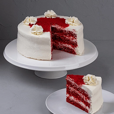 Торт "Красный бархат" S - фото 1