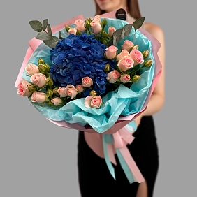 Букет из гортензии "Амели"
