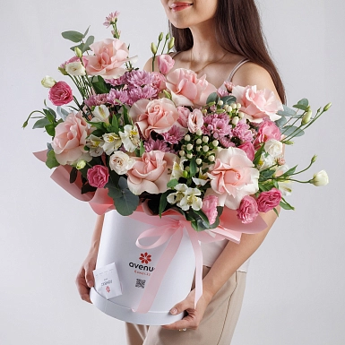 Композиция из роз и хризантем "Vivaldi" - фото 3