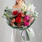 Букет с пионами и розами "Nina" - фото 2