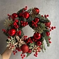 Новогодний венок "Огни праздника" - фото 1