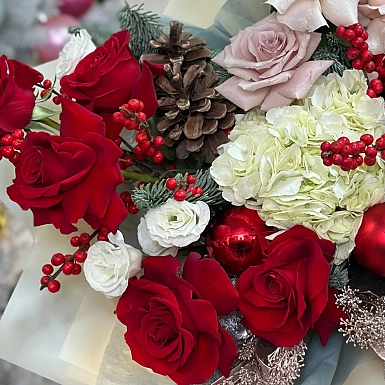 Зимний букет "Вера в чудеса" - фото 6