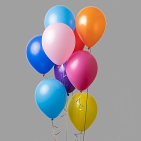 Гелиевый шарик 9 шт