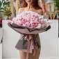 Букет из 51 розового пиона "Для нее" - фото 2