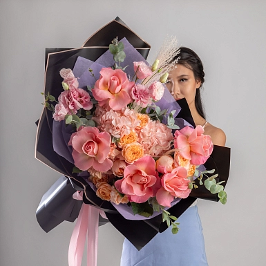 Букет из роз "Crush Blush" - фото 3